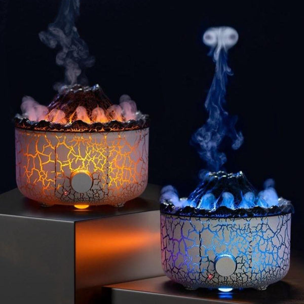 Milkywaymagic Jellyfish Air Flame Humidifier Diffuser