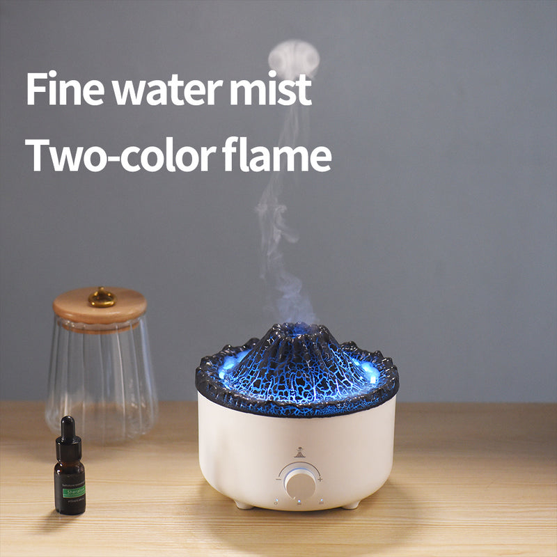 Milkywaymagic Flame Volcano Humidifier