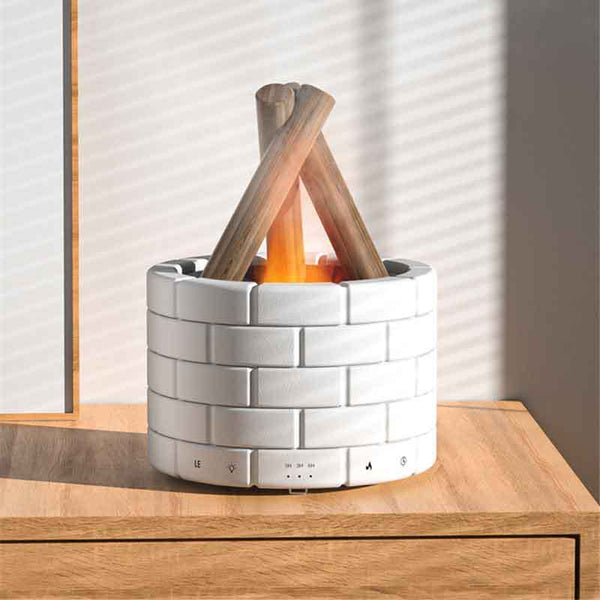 MilkyWayMagic Flame Humidifier Aroma Diffuser