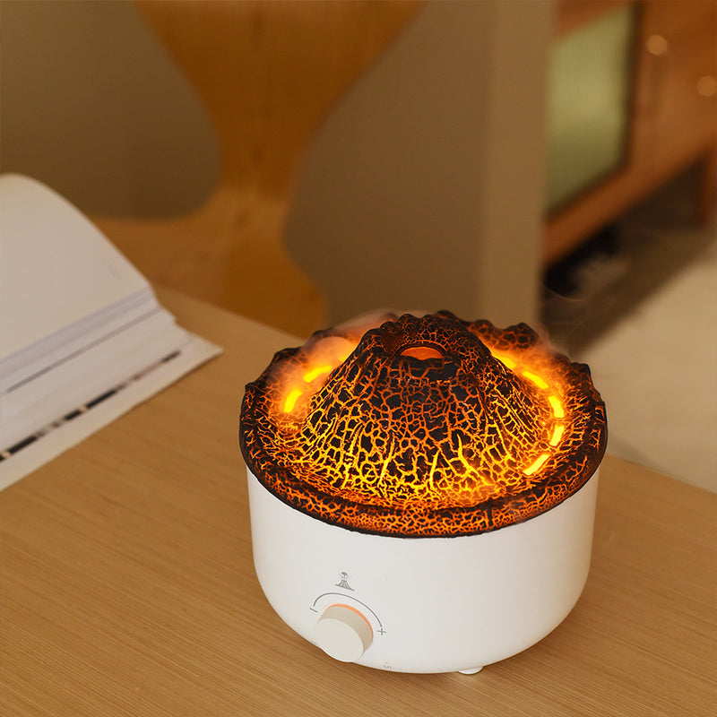 Milkywaymagic Flame Volcano Humidifier